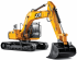 Гусеничный экскаватор JCB JS 205NLC